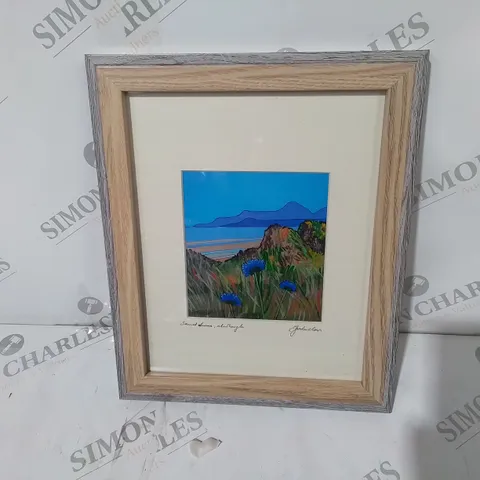 FRAMED SAND DUNES PAINTING- MALLON