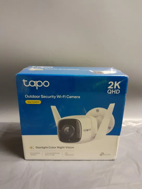 SEALED TAPO OUTDOOR SECURITY WI-FI CAMERA C320WS