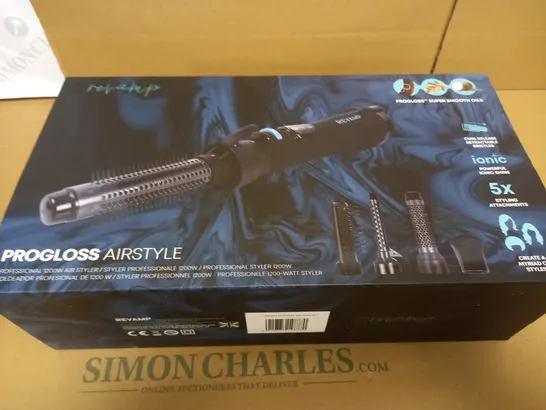 BOXED REVAMP PROGLOSS AIRSTYLE PROFESSIONAL 1200W AIR STYLER