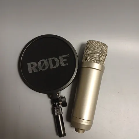 RODE NT1-A STUDIO CONDENSER MICROPHONE 