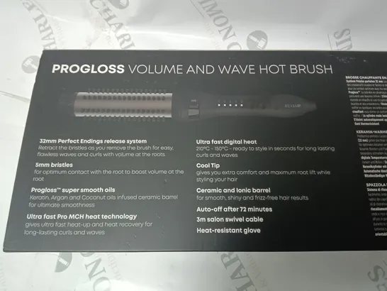 BOXED REVAMP PROGLOSS VOLUME AND WAVE BRUSH