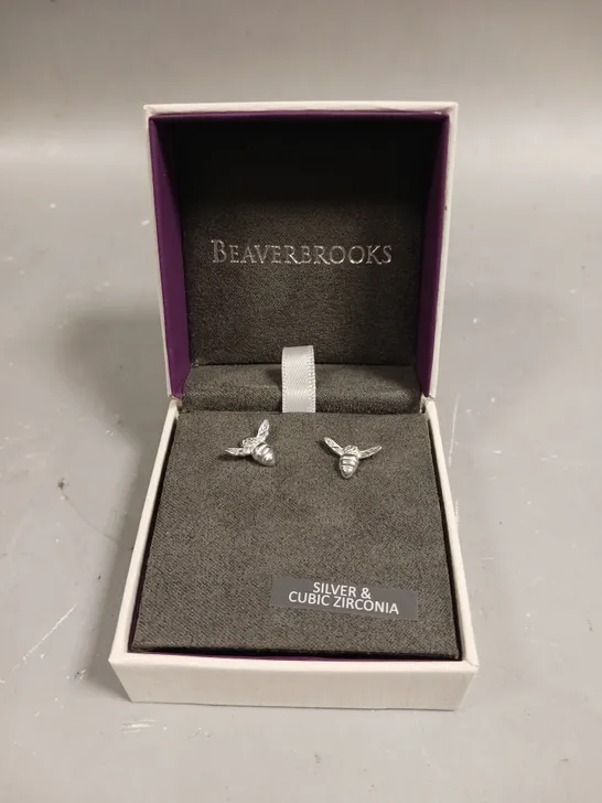 BEAVERBROOKS BEE STUD EARRINGS 