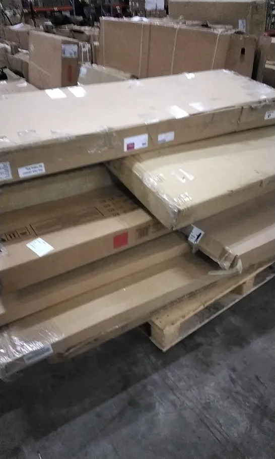 PALLET OF ASSORTED FLATPACK BOXED FURNITURE PARTS