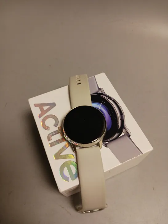 BOXED SAMSUNG GALAXY WATCH ACTIVE IN GREY