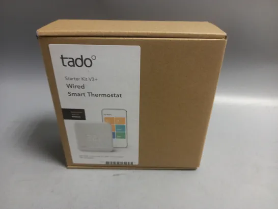 SEALED TADO STARTER KIT V3+ WIRED SMART THERMOSTAT