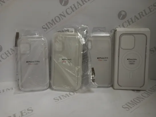 LOT OF 4 APPLE IPHONE CASES RRP £166