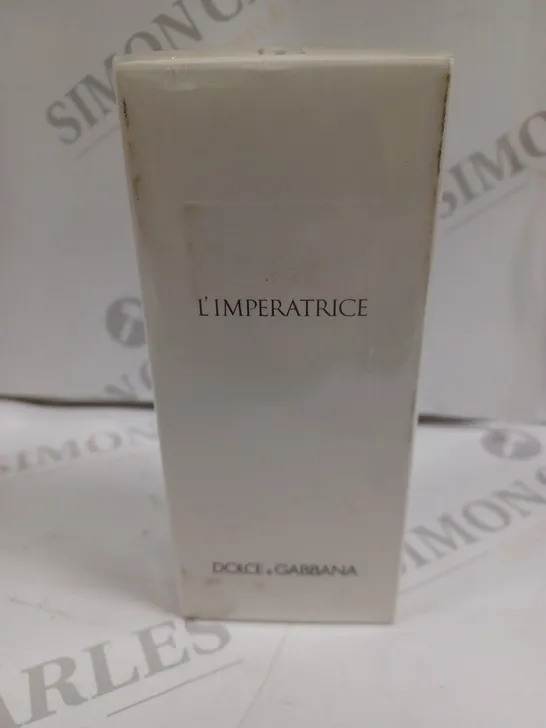 BOXED AND SEALED DOLCE & GABANA L'IMPERATRICE EAU DE TOILETTE 100ML