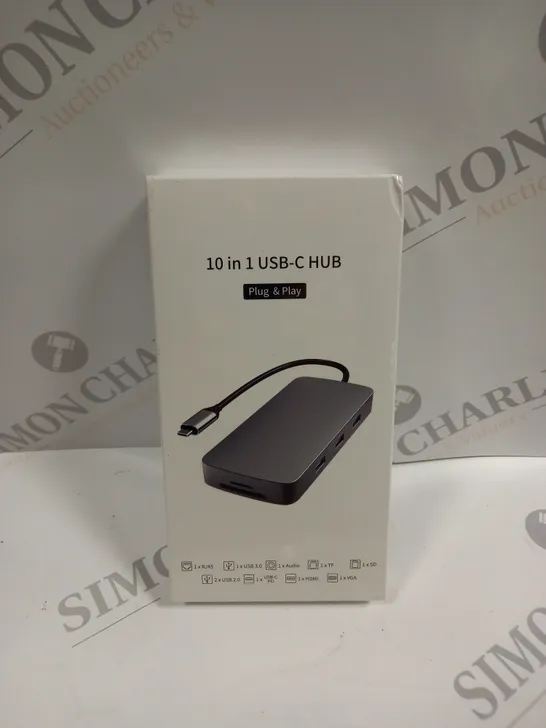 BOXED SEALED BL10V 10-IN-1 USB-C HUB 