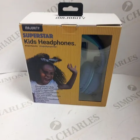 BOXED MAJORITY SUPERSTAR KIDS HEADPHONES