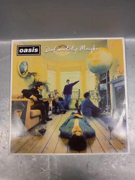 OASIS DEFINITELY MAYBE VINYL 