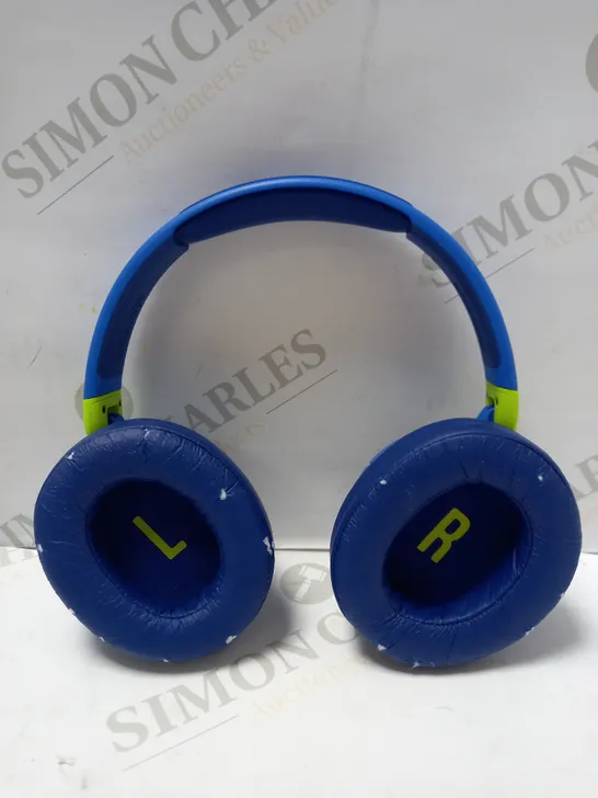 JBL JR 460NC ON-EAR WIRELESS HEADPHONES FOR CHILDREN - BLUE