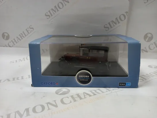 BOXED OXFORD AUTOMOBILE COMPANY SCALE 1:43 KING GEORGE V SANDRINGHAM 1929 DAIMIER