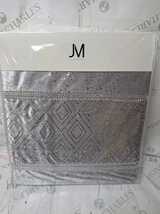 JM BY JULIEN MACDONALD CRUSHED VELVET AND SEQUIN 6 PIECE DUVET SET