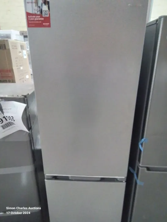 SHARP SJ-BB04DTXSF-EN FREESTANDING FRIDGE FREEZER IN SILVER  - UNPROCESSED RAW RETURN