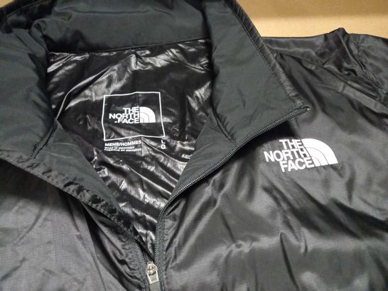 NORTH FACE ZIP THROUGH JACKET IN BLACK - L/G