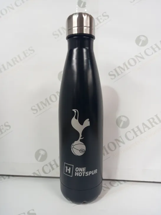 ONE HOTSPUR STAINLESS STEEL DRINK BOTTLE IN BLACK