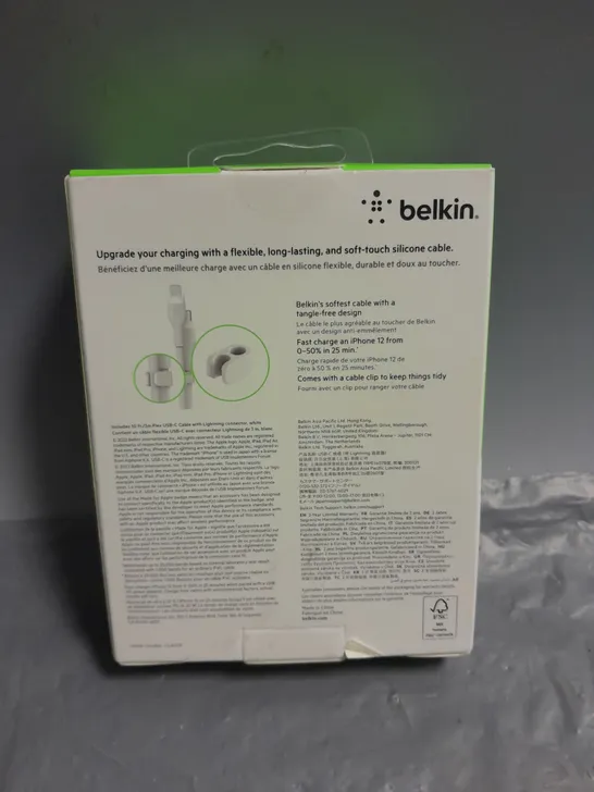 SEALED BELKIN BOOST CHARGE FLEX USB-C CABLE MADE FOR IPHONE