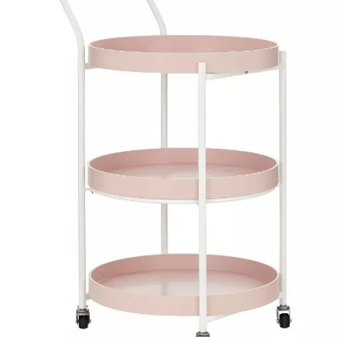 BOXED DARCY ROUND DRINKS TROLLEY