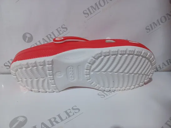 CROCS MCDONALS RED CLASSIC CROC - UK 10-11