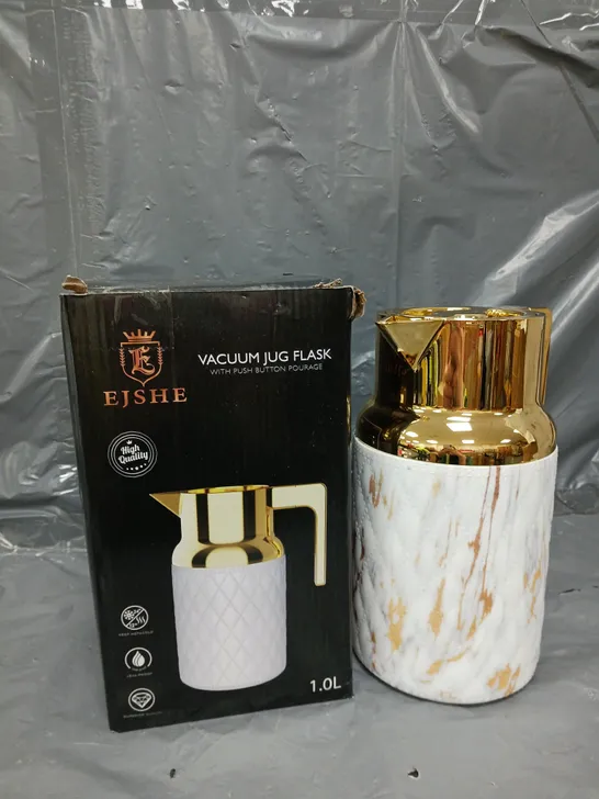 BOXED EJSHE VACUUM FLASK IN WHITE (1000ml)