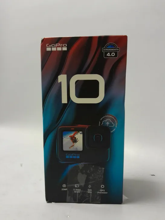 BOXED GOPRO 10 ACTION CAMERA 