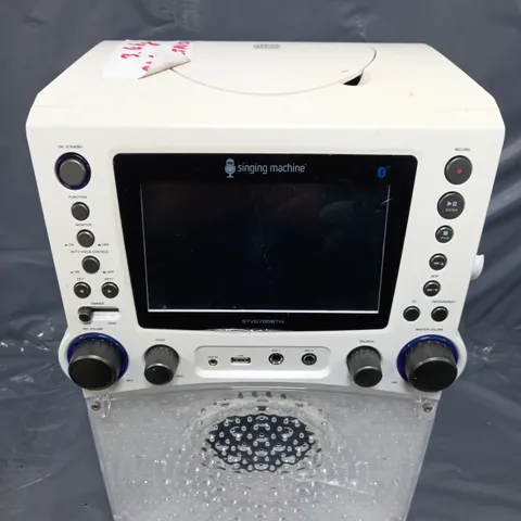 SINGING MACHINE IN WHITE (STVG785BTW)