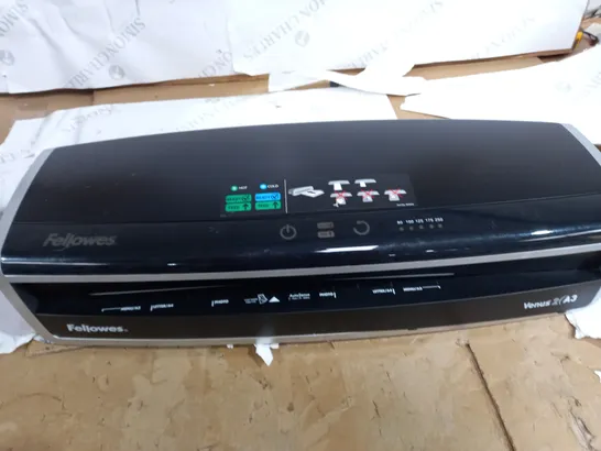 FELLOWES VENUS 2 A3 HIGH PERFORMANCE LAMINATOR 