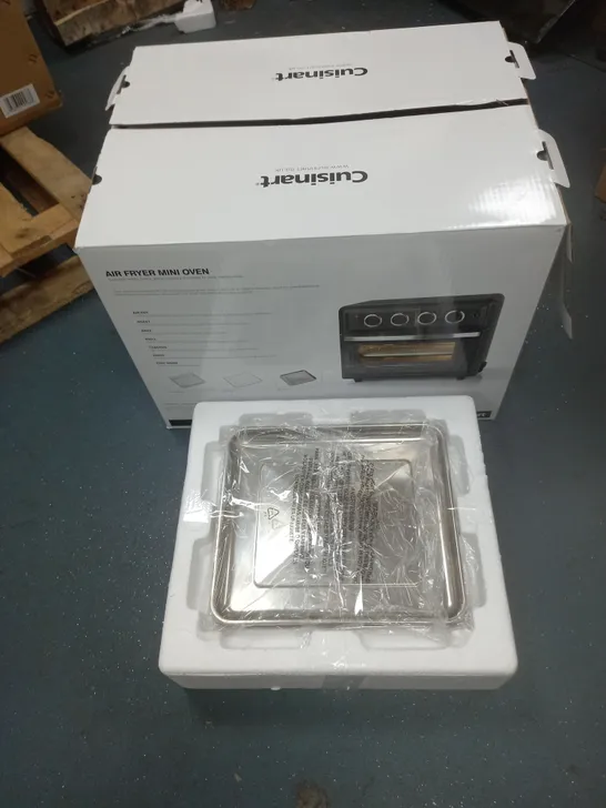 BOXED CUISINART AIR FRYER MINI OVEN 