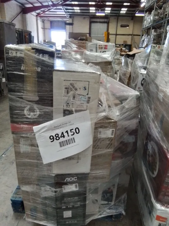 PALLET OF APPROXIMATELY 21 ASSORTED MONITORS INCLUDING: