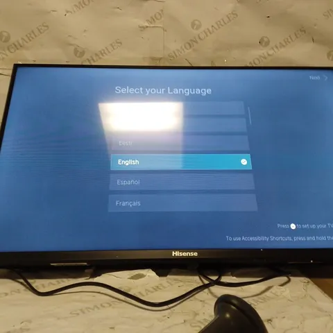 HISENSE 32A4EGTUK (32 INCH) HD SMART TV [COLLECTION ONLY]