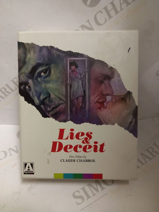 LIES & DECEIT: FIVE FILMS BY CLAUDE CHABROL 5 DISC BLU-RAY SET WITH BOOK