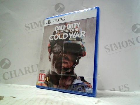 CALL OF DUTY: BLACK OPS - COLD WAR PLAYSTATION 5 GAME