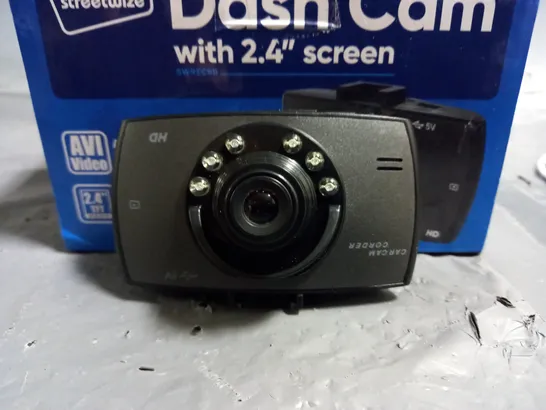 STREET WISE DASH CAM WITH 2.4 SCREEN 