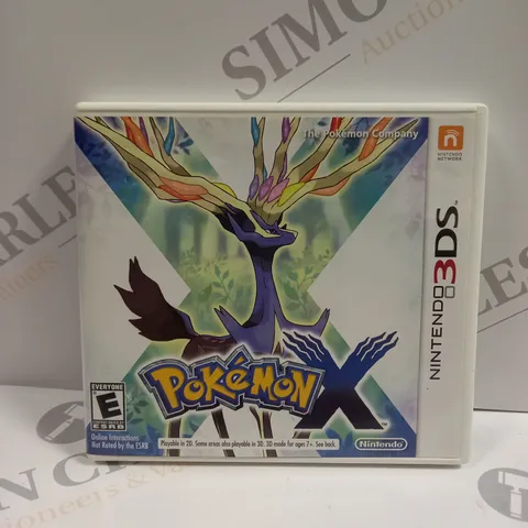 BOXED POKEMON X FOR NINTENDO 3DS 