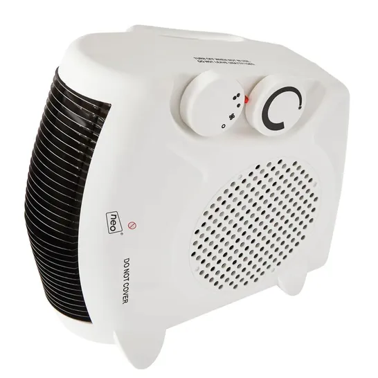 BOXED NEO FAN HEATER IN WHITE