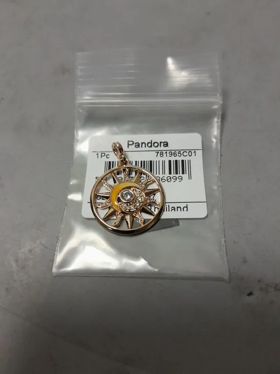 PANDORA SUN THEMED NECKLACE PENDANT