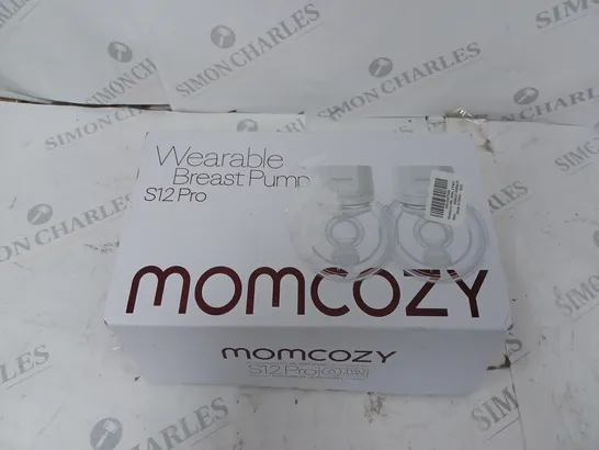 MOMCOZY WEARABLE BREAST PUMP S12 PRO BOXED 