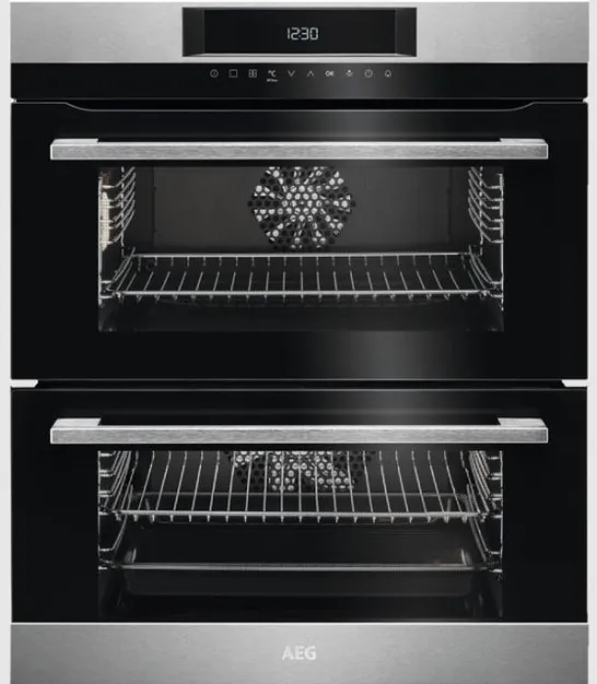 AEG BUILT-UNDER DOUBLE OVEN DUK731110M STAINLESS STEEL