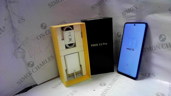 BOXED XAOMI POCO X3 PRO 128GB ANDROID SMART PHONE - FROST BLUE