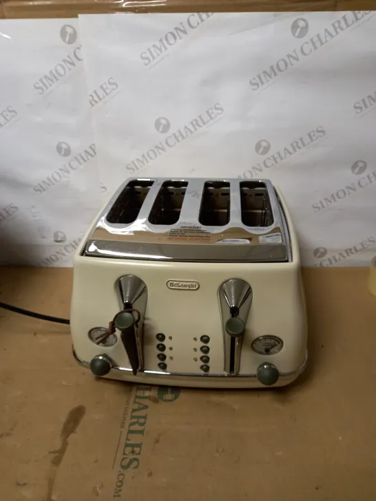 DELONGHI ICONA VINTAGE 4-SLOT TOASTER