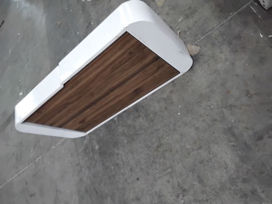 WHITE GLOSS EXTENDABLE COFFEE TABLE 