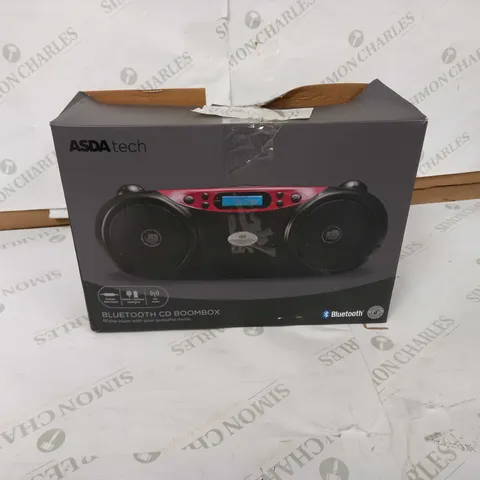 ASDA TECH BLUETOOTH CD BOOMBOX