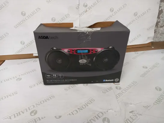 ASDA TECH BLUETOOTH CD BOOMBOX