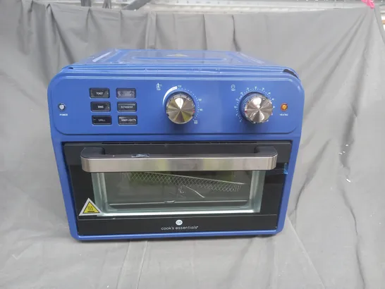 COOK'S ESSENTIAL 21-LITRE AIRFRYER OVEN IN BLUE 