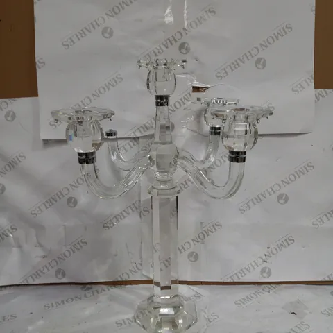 JM BY JULIEN MACDONALD CRYSTAL CANDELABRA - COLLECTION ONLY