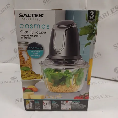 BOXED SALTER COSMOS GLASS CHOPPER