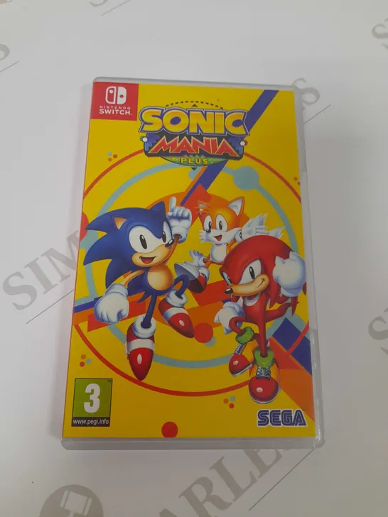 NINTENDO SWITCH SONIC MANIA PLUS