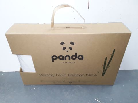 PANDA LONDON MEMORY FOAM BAMBOO PILLOW - 60X40X12CM