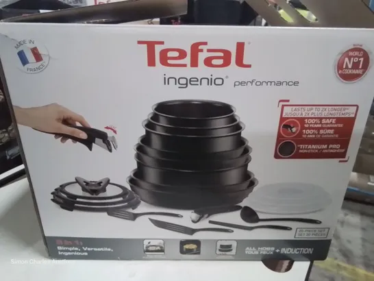 BOXED TEFAL INDENIO 3 IN 1 PAN SET