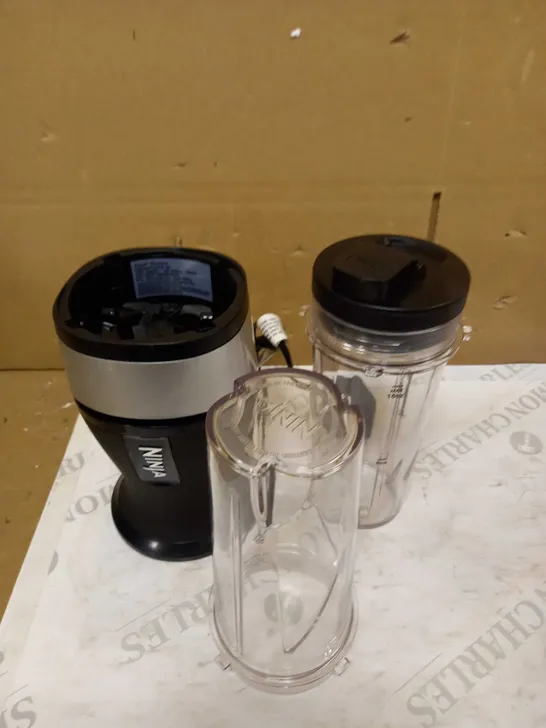 NINJA NUTRI SLIM BLENDER AND SMOOTHIE MAKER CONTAINERS